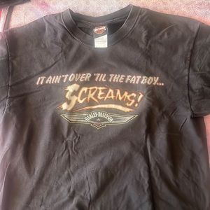 Harley Davidson size L black t-shirt